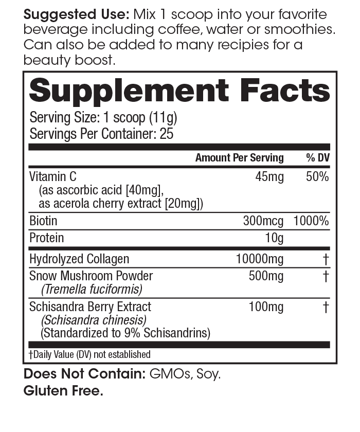 Glow Up: Skin + Stress Drink Mix