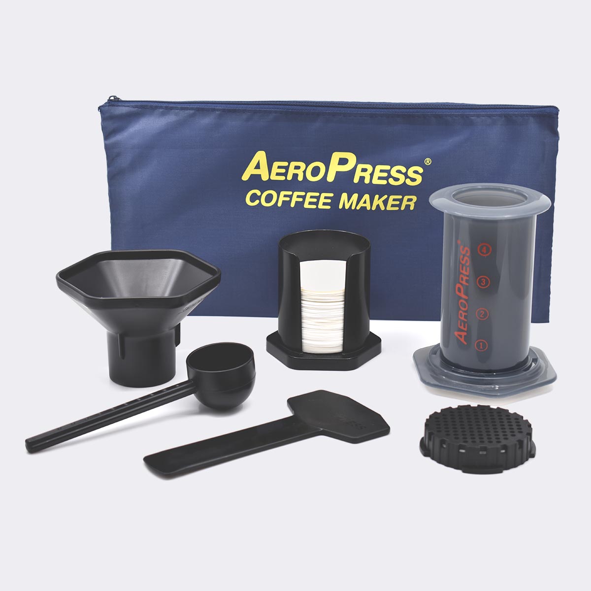 Aerobie AeroPress Coffee Maker with Tote Storage Bag-parent