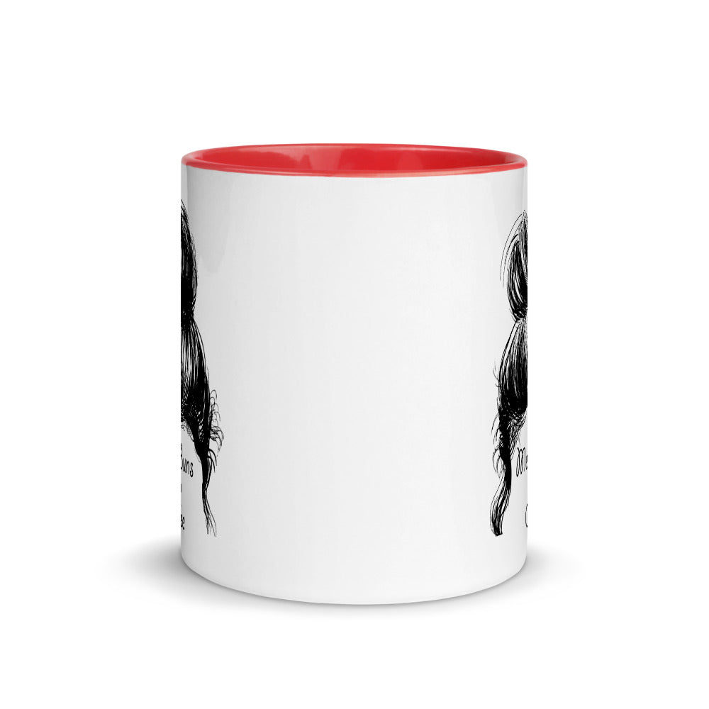 Messy Buns & Coffee Mug (Colored Inside) - Free Shipping