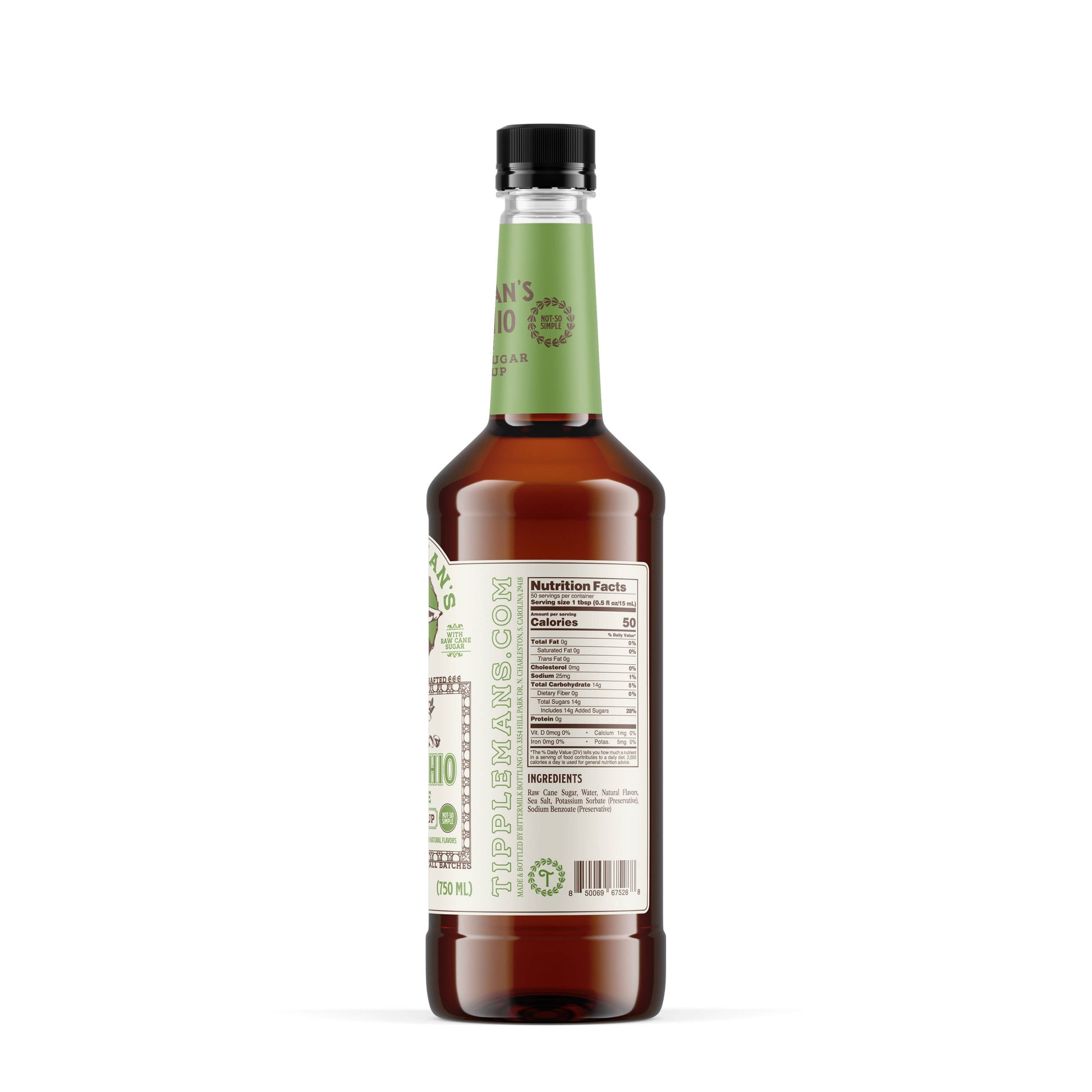 Tippleman’s Pistachio Crème Syrup for coffee, matcha and dessert drinks