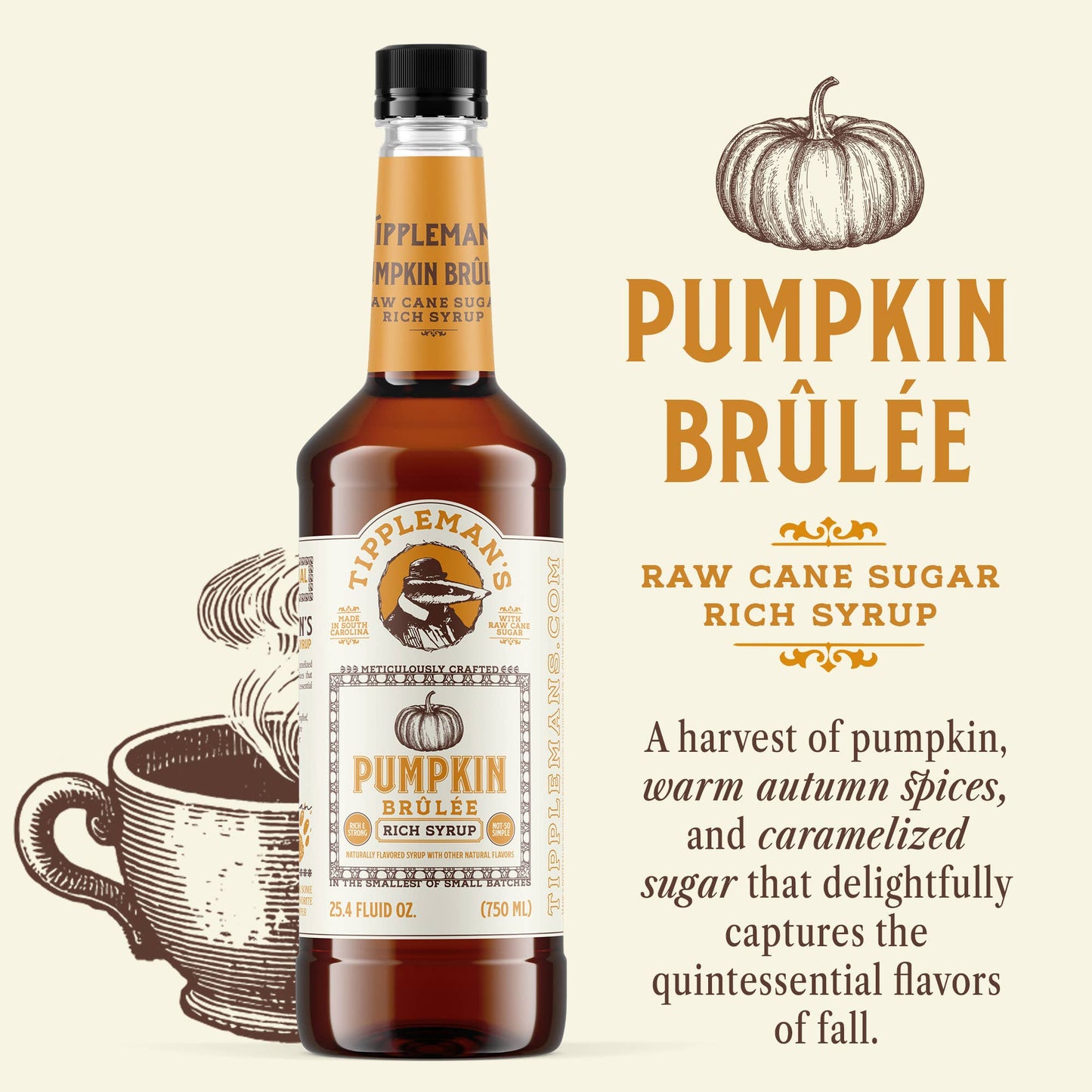 Tippleman's Pumpkin Brulée Syrup