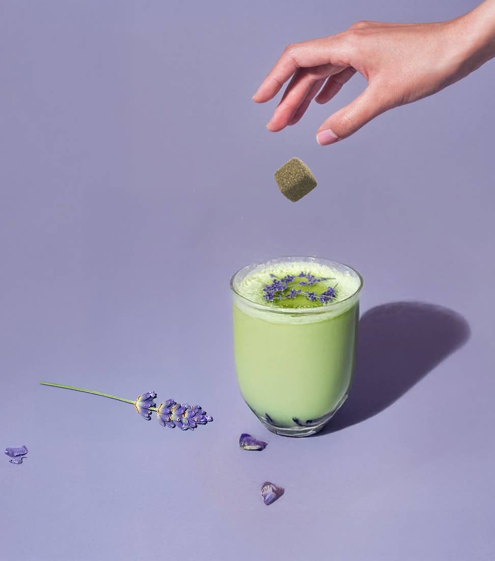 Lavender Matcha Tea Drops
