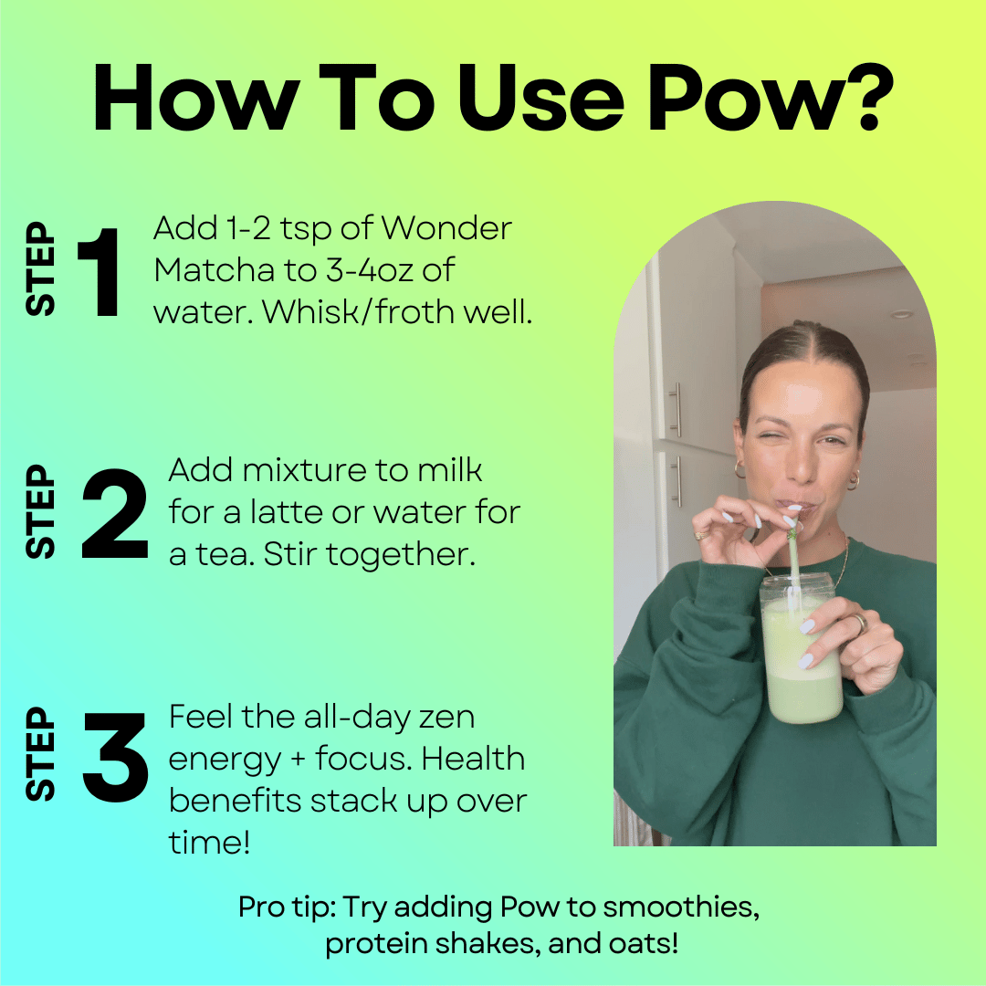 Wonder Matcha — Functional Matcha w Mushrooms & Adaptogens