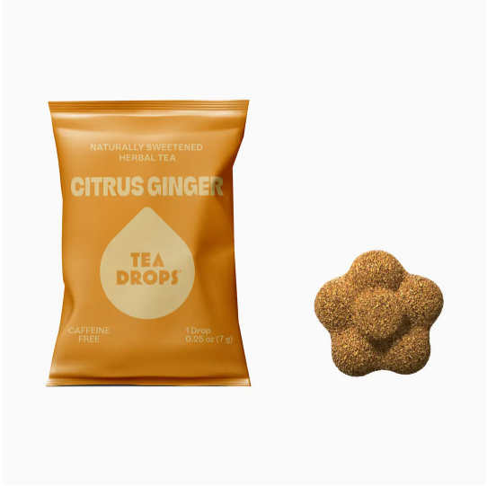 Citrus Ginger Tea Drops