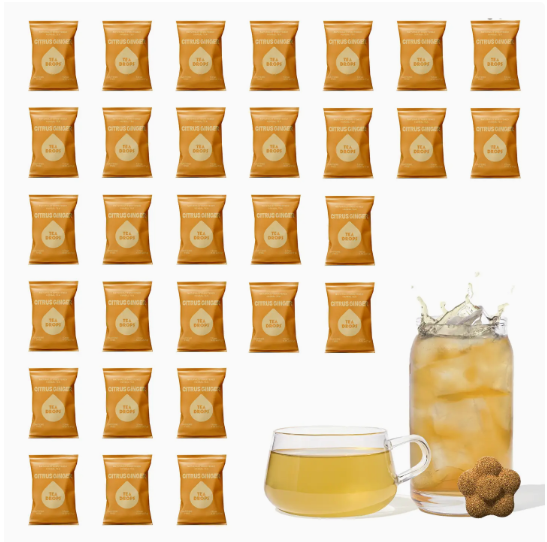 Citrus Ginger Tea Drops