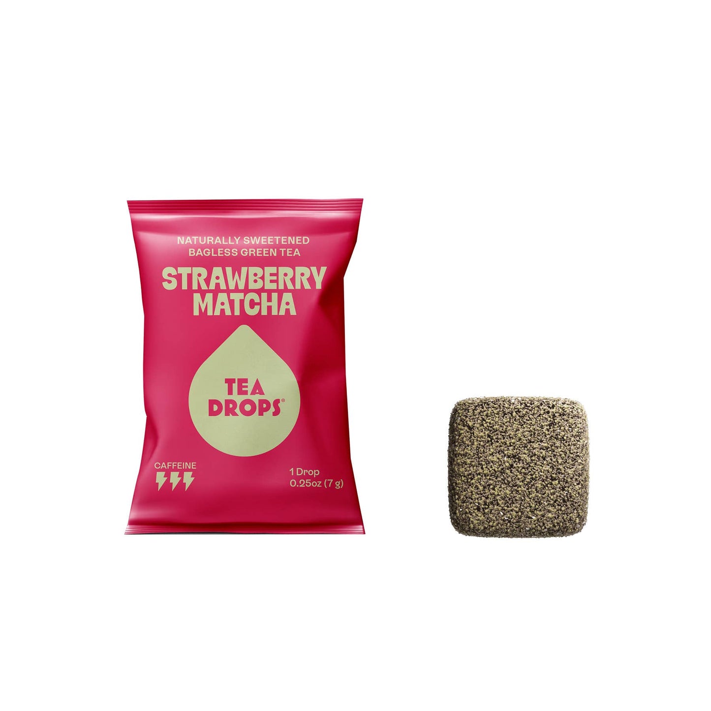 Strawberry Matcha Tea Drops