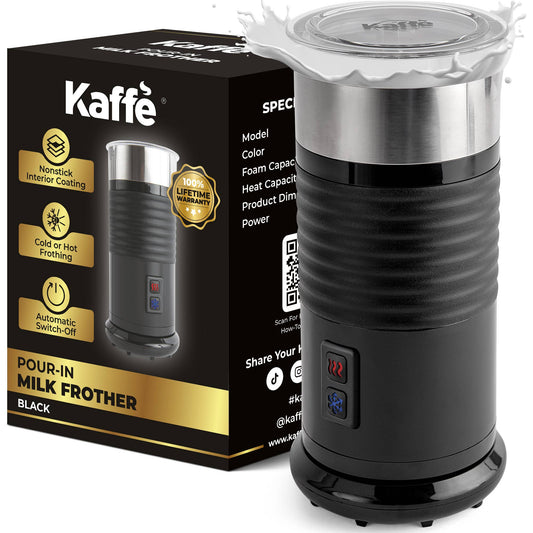 Kaffe KF6061 electric milk frother and warmer with silicone base