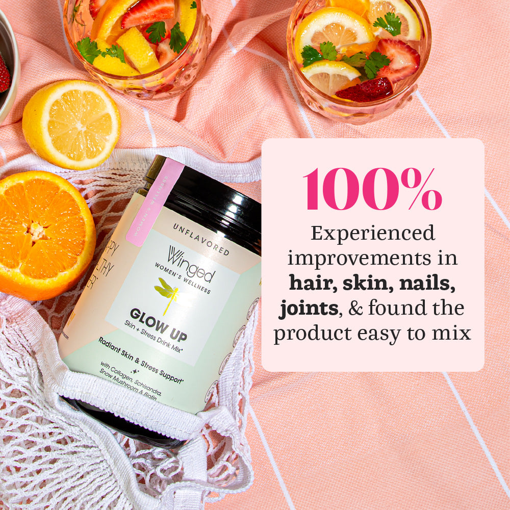 Glow Up: Skin + Stress Drink Mix