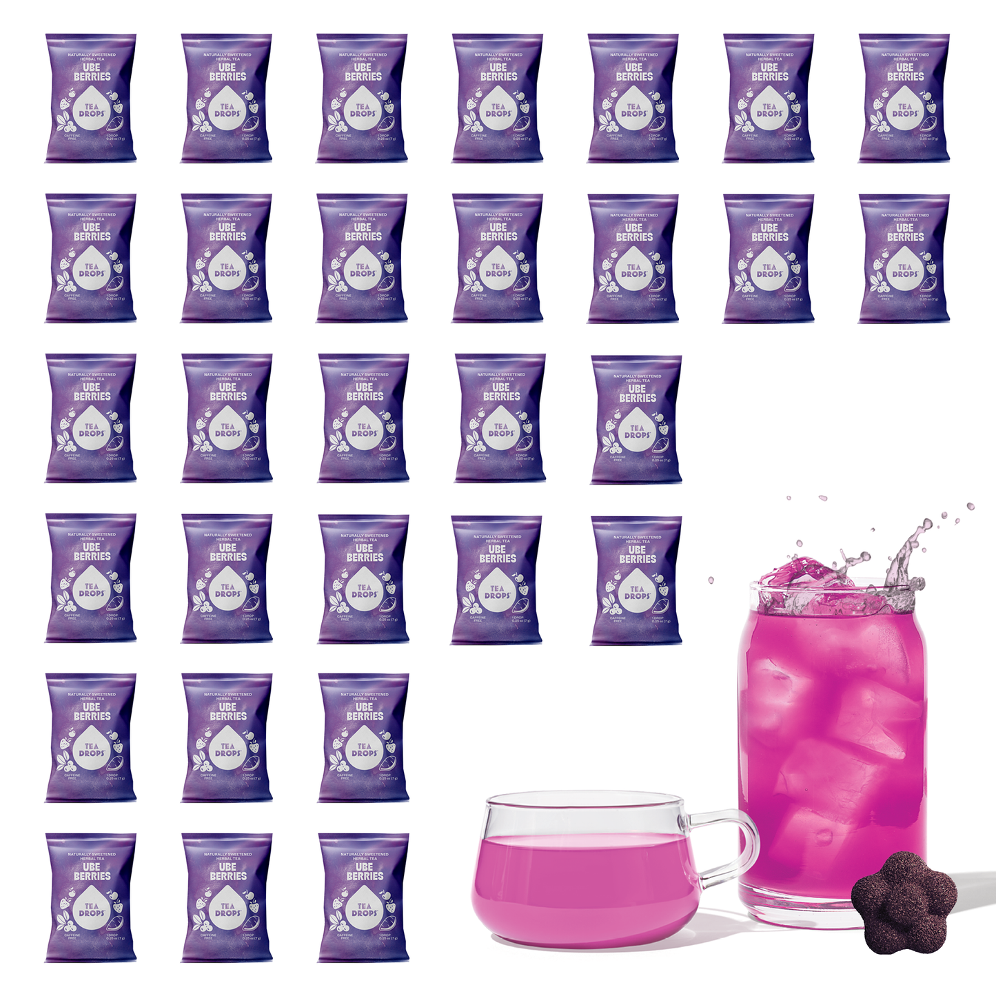 Ube Berries Tea Drops
