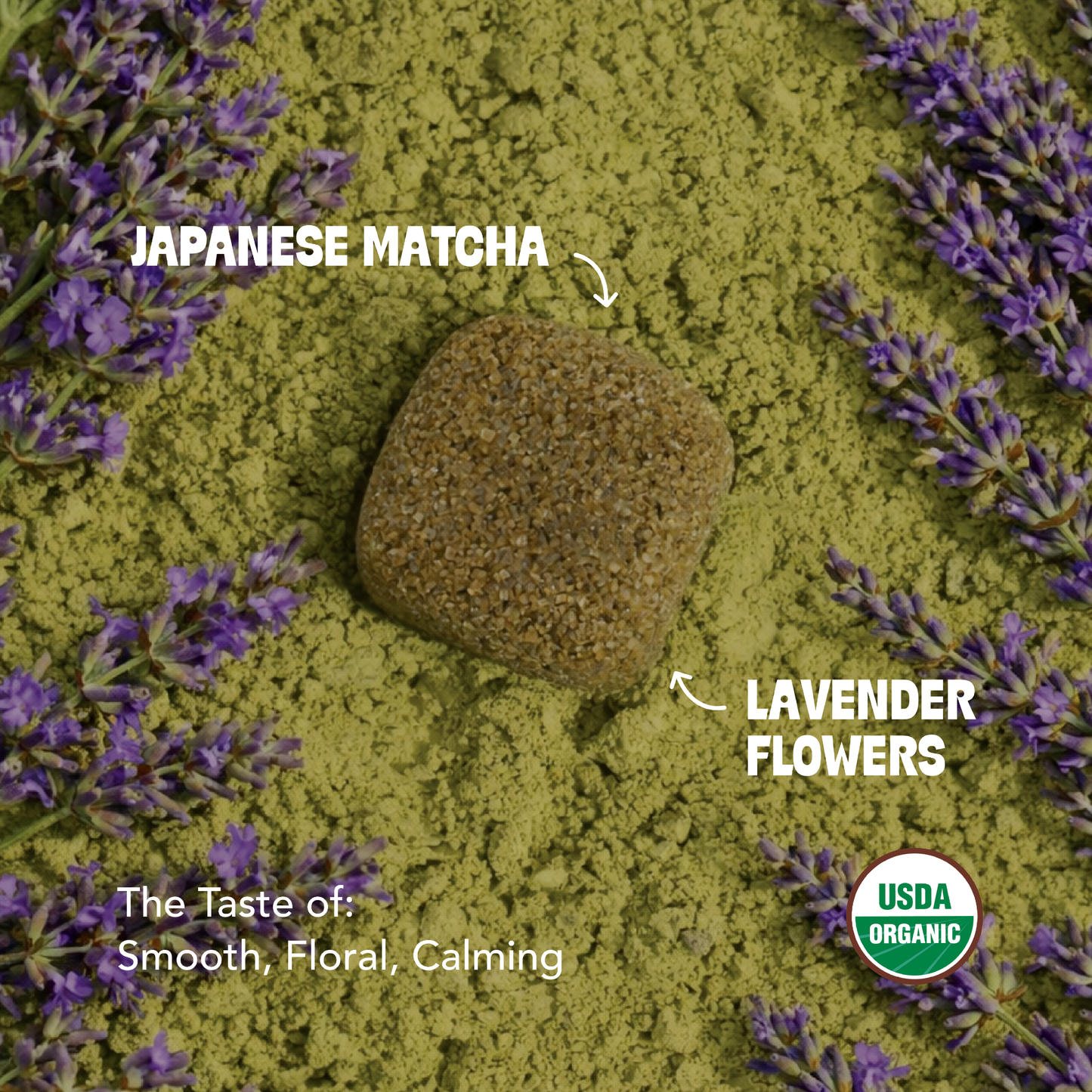 Lavender Matcha Tea Drops