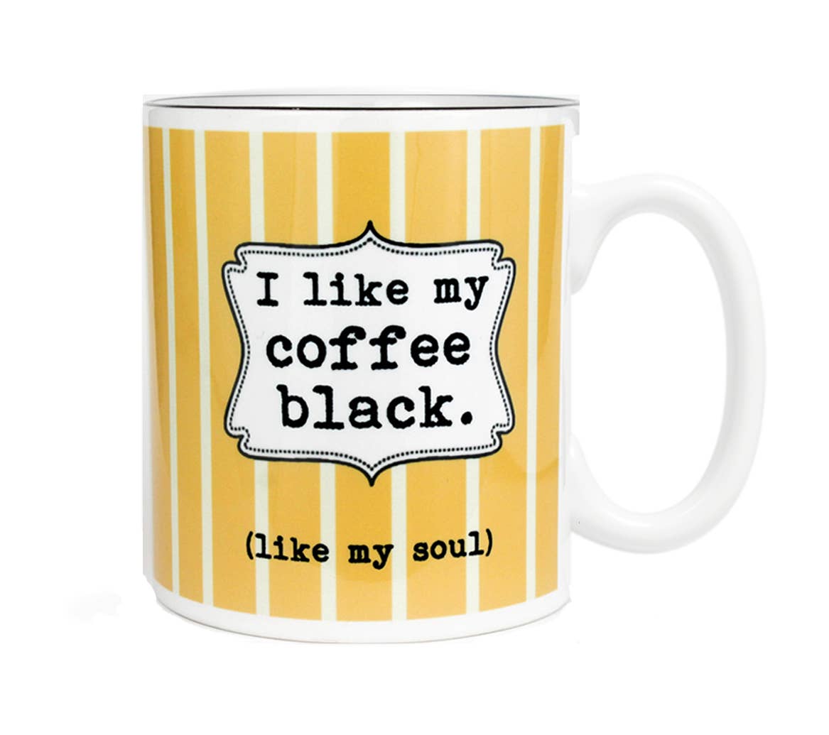 "I Like My Coffee Black" Coffee Mug