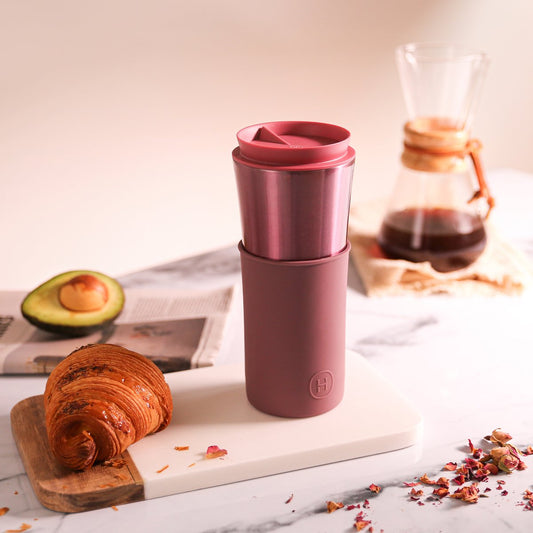 Rose Gold Travel Mug - Dusty Rose