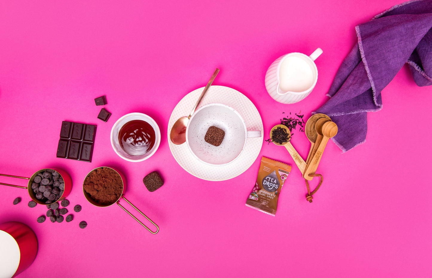 Chocolate Earl Grey Tea Drops