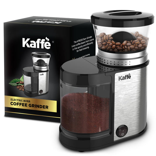 Kaffe Stainless Steel Electric Burr Coffee Grinder